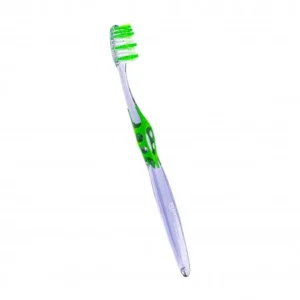 brosse à dents elgydium interactive souple - hygiène buccale améliorée