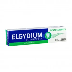 dentifrice dents sensibles elgydium avec fluorinol - réduction de l'hypersensibilité