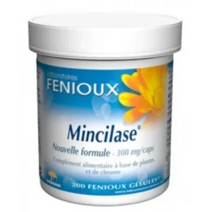fenioux mincilase - 200 gélules for enhanced thermogenesis and weight loss