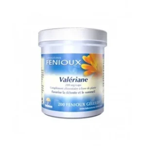 valériane 200 gélules – fenioux pour un sommeil paisible
