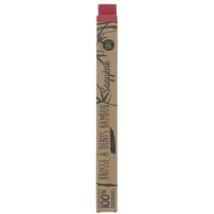 brosse à dents bambou rouge écologique - sagyène