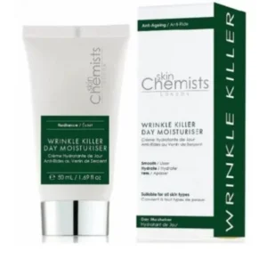 skinchemists crème hydratante de jour anti-rides au venin de serpent 50ml