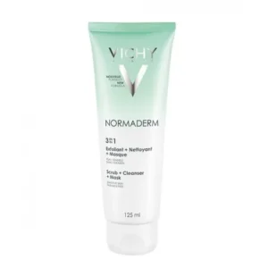 vichy normaderm 3en1 exfoliant et nettoyant+masque 125ml