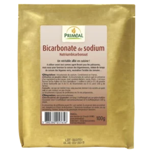 bicarbonate de sodium bio priméal 100g - agent levant et cuisson naturelle