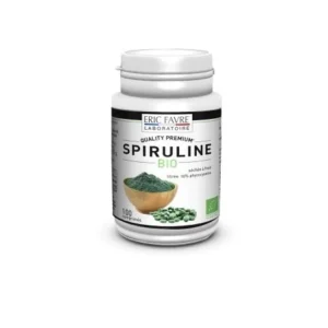 Spiruline Bio Eric Favre - 100 Comprimés pour le Bien-Être Cardiaque et Mental