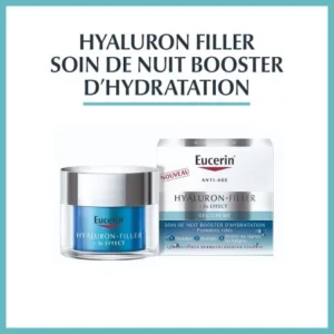 eucerin hyaluron-filler + 3x effect hydrating night cream - 50ml