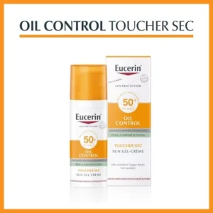 eucerin sun protection - gel-crème oil control spf 50+ for oily and acne-prone skin (50 ml)