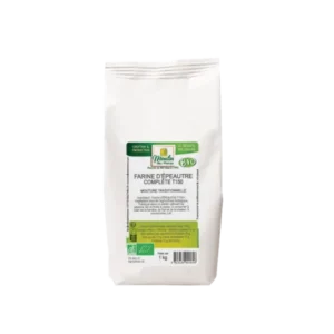 farine d'épeautre complète type 150 - source de vitalité pour vos recettes de pains et sablés