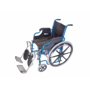 fauteuil roulant avec reposes jambes ajustables l2066 - confort et praticité