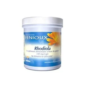 rhodiola adaptogène fenioux - 90 gélules pour renforcer l'endurance