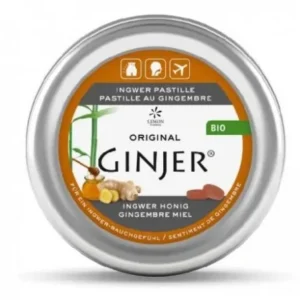 pastilles de gingembre et miel bio ginjer - 40g