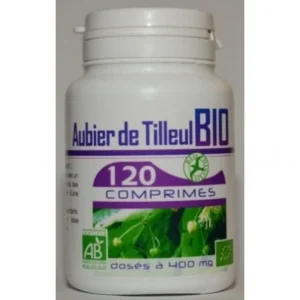 aubier de tilleul bio 400 mg - gph diffusion 120 comprimés pour détoxification