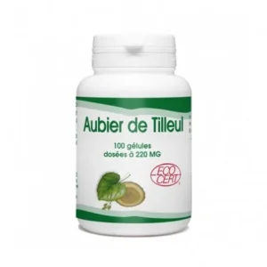 aubier de tilleul bio - gph diffusion - 220 mg | 100 gélules pour la santé
