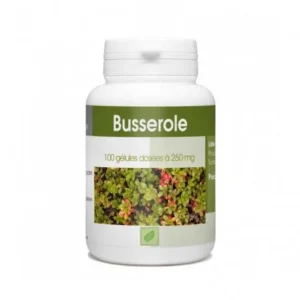 busserole en gélules - 250 mg - 100 gélules pour santé urinaire