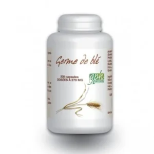 gph diffusion germe de ble capsules - 200 capsules for optimal health