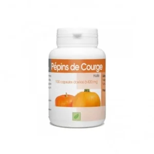 huile de pépins de courge - 100 capsules 420 mg pour le confort urinaire