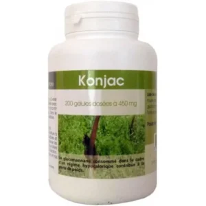 konjac 200 gélules - gph diffusion