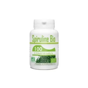 spiruline comprimés - gph diffusion 100 comprimés nutriments essentiels