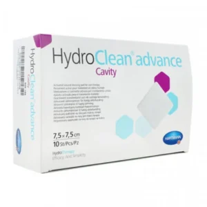 hydroclean cavité pansement irrigo-absorbant 7.5*7.5cm - 10 unités pour plaies complexes