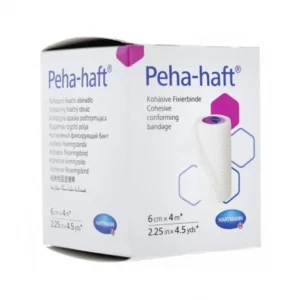 hartmann peha-haft bandage fixation cohésive hypoallergénique 6*4