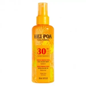huile solaire au monoï spf 30 - parfum tiaré 150ml - hei poa