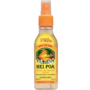 huile sèche au monoï spf 6 - parfum vanille 100ml