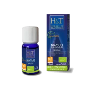 huile essentielle niaouli bio 10ml - herbes et traditions