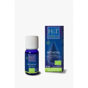huile essentielle de patchouli bio 10ml - herbes et traditions