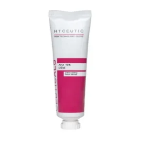 aha peeling cream with 15% glycolic acid for dry skin - ht ceutic, 50ml