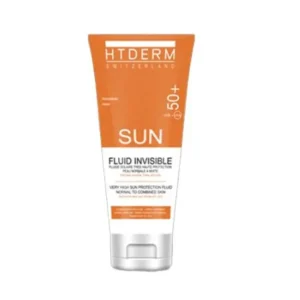 invisible sun fluid spf50+ for sensitive skin - ht derm sun fluid 50ml