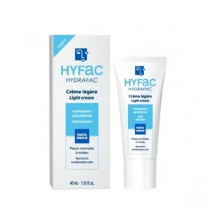 crème hydratante légère hyfac hydrafac 40ml - pour peaux normales à mixtes