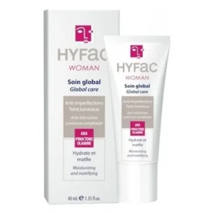 hyfac woman soin global anti imperfections 40 ml - crème hydratante et matifiante