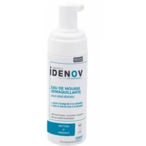 idenov mousse nettoyante hydratante et rafraîchissante pour le visage