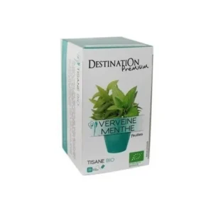 infusion menthe poivrée bio – 20 sachets de 1,5g pour stimuler votre énergie