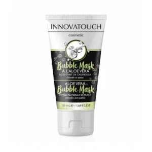 bubble mask aloe vera by innovatouch - 50 ml detoxifying treatment