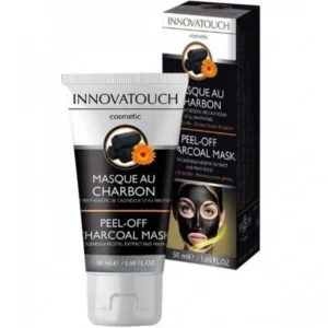 masque au charbon purifiant pour le visage - innovatouch 50ml