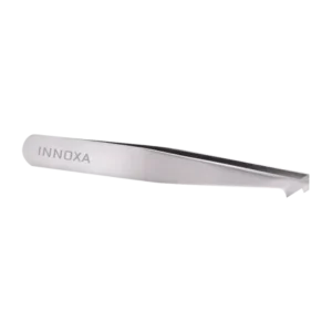 pince à épiler en acier inoxydable brillant silver - innoxa g770945