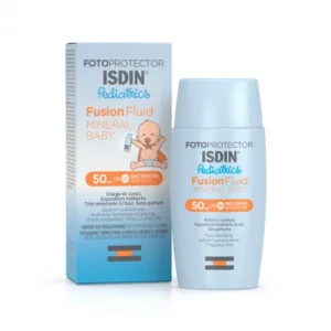 écran solaire pour bébés isdin fotoprotecteur fusion water mineral spf50+ 50ml