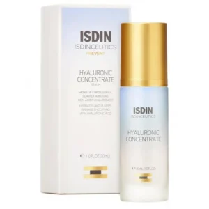 isdin hyaluronic concentrate serum with biomarine - 30ml for intense hydration and wrinkle reduction