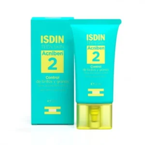 isdin teen skin acniben 2 gel creme pour peaux grasse 40 ml