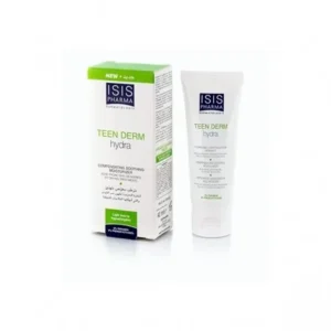 isis pharma teen derm hydra hydrating cream for acne-prone skin - 40 ml