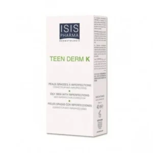teen derm k sebo-regulating cream - isis pharma (30 ml)