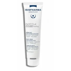 crème de nuit glyco-a avec acide glycolique 5,5% - peeling doux 30ml