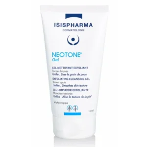 gel nettoyant exfoliant isispharma neotone 150ml pour peaux à taches pigmentaires