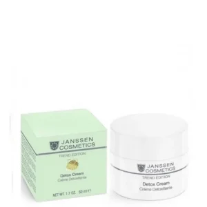 crème détoxifiante janssen cosmetics 50ml - soin efficace pour peau sèche