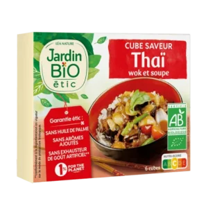 cube bouillon wok savoureux sans huile de palme - jardin bio 6x11g