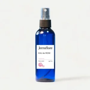 jerraflore eau de rose tonique visage 100ml - purifiant et rafraîchissant