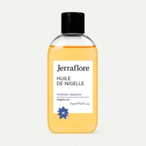 huile de nigelle 50ml - jerraflore | bienfaits pour la peau et les cheveux