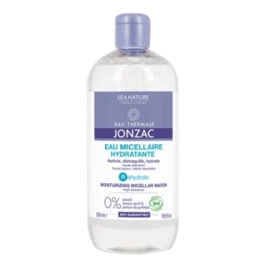 eau micellaire hydratante jonzac 500 ml - idéale pour peaux sensibles