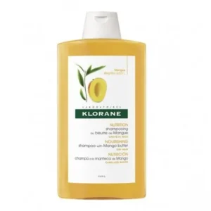 shampooing nutritif au beurre de mangue - klorane traitant 400ml